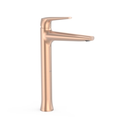 Tres bateria umywalkowa XL FUJI matowe różowe złoto