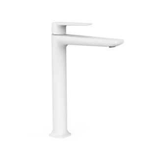 Tres bateria umywalkowa XL LOFT biały mat