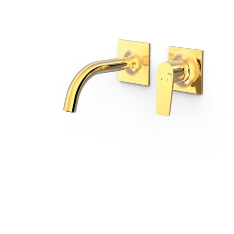 Tres bateria umywalkowa podtynkowa PROJECT złoto