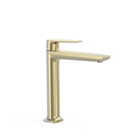 Tres bateria umywalkowa wysoka LOFT złota cava