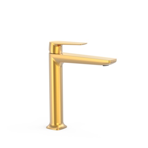 Tres bateria umywalkowa wysoka LOFT matowe złoto