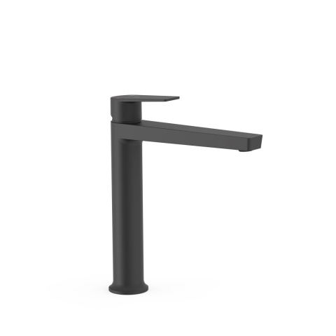 Tres bateria umywalkowa wysoka PROJECT czarny mat