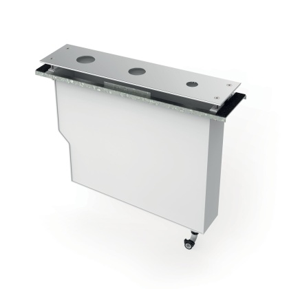 Tres zbiornik do baterii wannowej CUADRO chrom