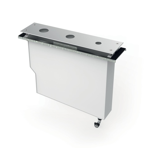 Tres zbiornik do baterii wannowej CUADRO chrom