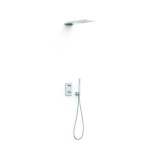 Tres zestaw prysznicowy termostatyczny THERM-BOX chrom