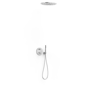 Tres zestaw prysznicowy termostatyczny THERM-BOX chrom