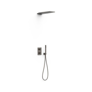 Tres zestaw prysznicowy termostatyczny THERM-BOX grafit