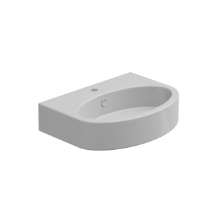 GSG umywalka nablatowa LIKE biały połysk