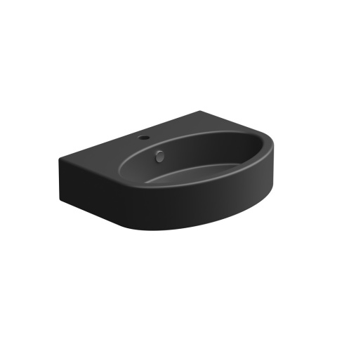 GSG umywalka nablatowa LIKE czarny mat