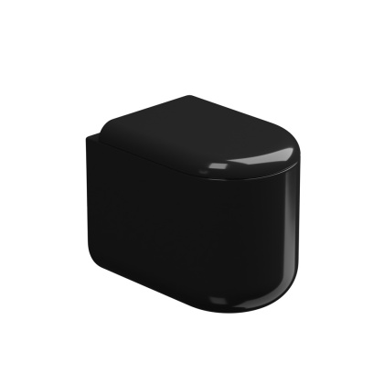 GSG miska WC PETRA czarny połysk