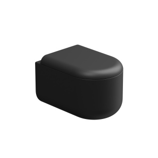 GSG miska WC PETRA czarny mat