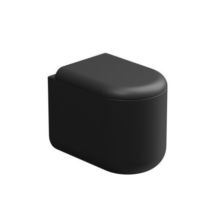 GSG miska WC PETRA czarny mat