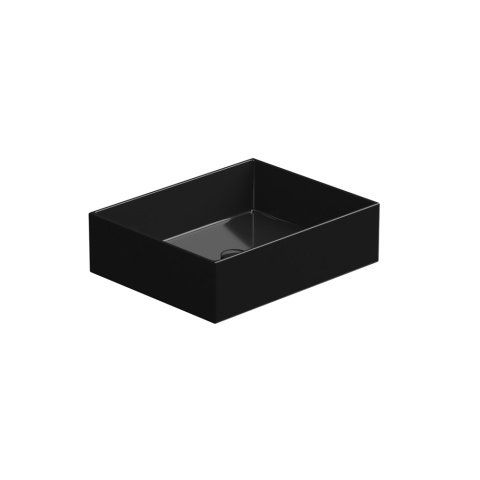 GSG umywalka 50cm BRIO czarny połysk