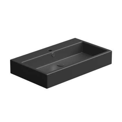 GSG umywalka 80cm BRIO czarny mat