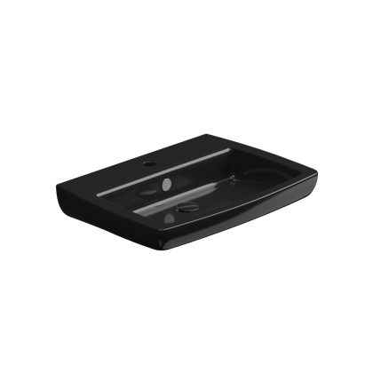 GSG umywalka BRIO czarny połysk