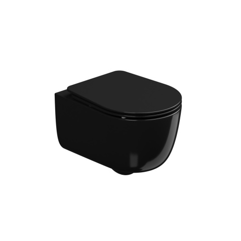 GSG miska WC HIT czarny połysk