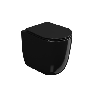 GSG miska WC HIT czarny połysk