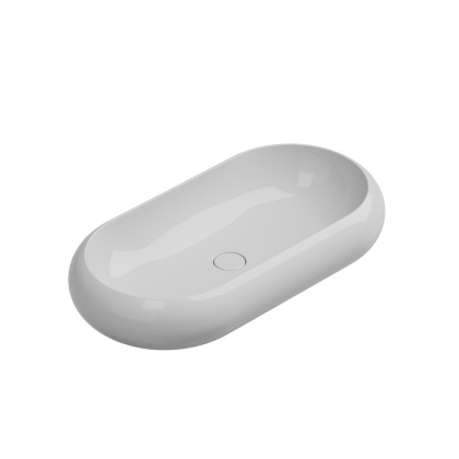 GSG umywalka 80cm PETRA biały połysk